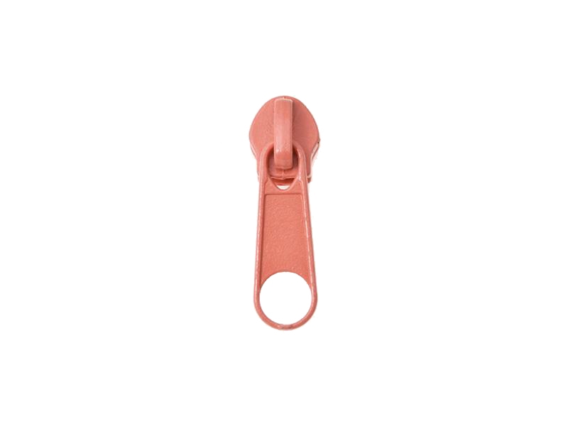 SLIDER FOR NYLON ZIPPER TAPES 5 NON LOCK ORANGE 100/500/1000 PCS