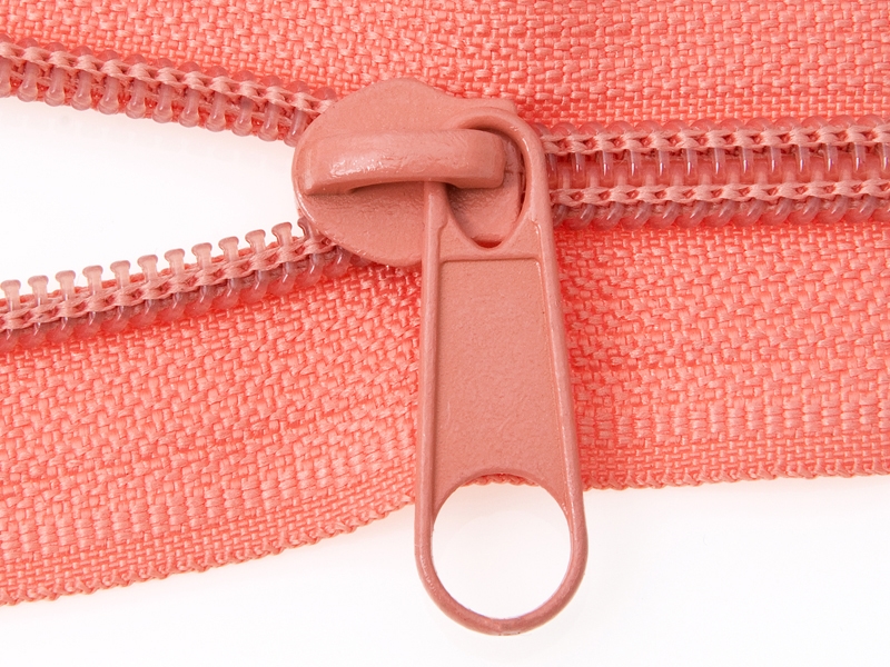 SLIDER FOR NYLON ZIPPER TAPES 5 NON LOCK ORANGE 100/500/1000 PCS