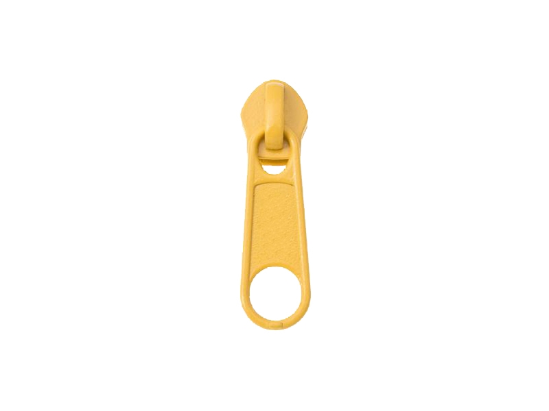 SCHIEBER FÜR SPIRALREIßVERSCHLUSSBAND 5 NON LOCK GELB 506 100/500 ST.