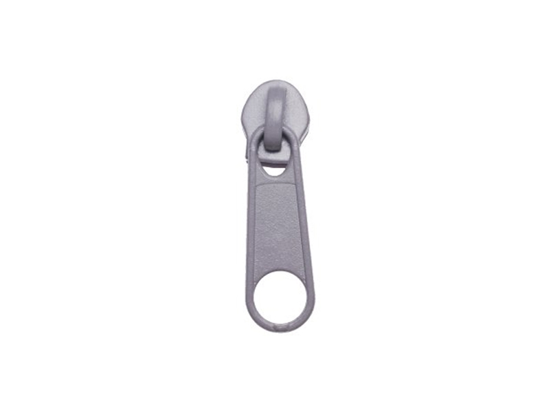 SLIDER FOR NYLON ZIPPER TAPES 5 NON LOCK LIGHT GREY 100/500 PCS