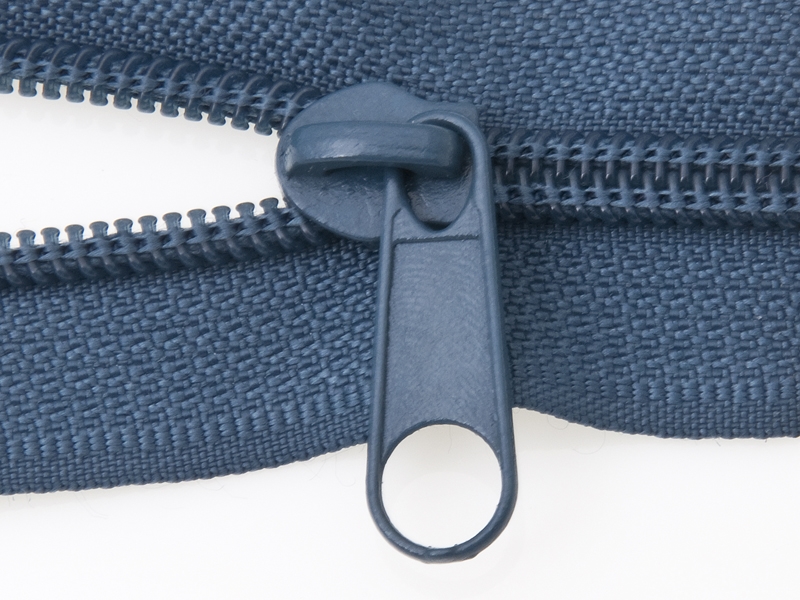 SLIDER FOR NYLON ZIPPER TAPES 5 NON LOCK BLUE 500 PCS