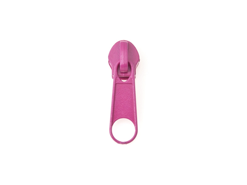 SLIDER FOR NYLON ZIPPER TAPES 5 NON LOCK PINK 100/500 PCS