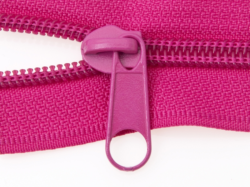 SCHIEBER FÜR SPIRALREIßVERSCHLUSSBAND 5 NON LOCK PINK 100/500 ST.