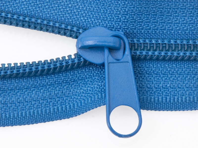 SCHIEBER FÜR SPIRALREIßVERSCHLUSSBAND 5 NON LOCK BLAU 100/500 ST.