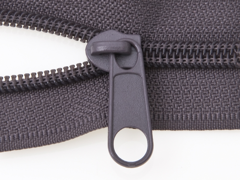 SLIDER FOR NYLON ZIPPER TAPES 5 NON LOCK DARK GREY 306 100/500 PCS