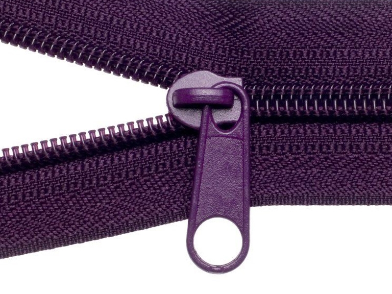 SCHIEBER FÜR SPIRALREIßVERSCHLUSSBAND 5 NON LOCK VIOLETT 100/500 ST.