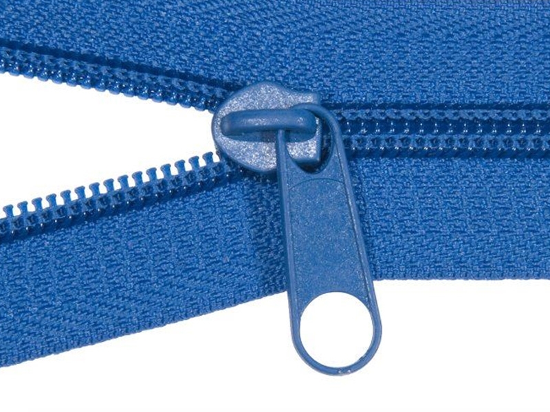 SLIDER FOR NYLON ZIPPER TAPES 5 NON LOCK BLUE 100/500 PCS