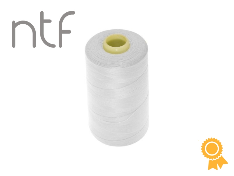 POLYESTER THREADS   NTF 40/2&nbspRAW WHITE A502 5000 YD