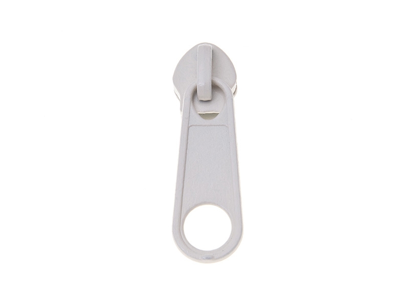 SLIDER FOR NYLON ZIPPER TAPES 8 NON LOCK LIGHT BEIGE 50/500 PCS