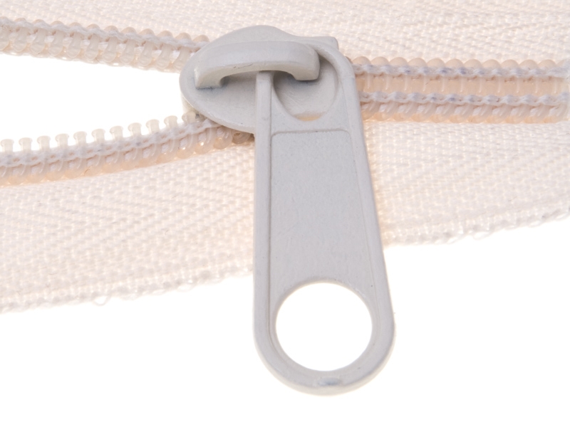 SCHIEBER FÜR SPIRALREIßVERSCHLUSSBAND 8 NON LOCK HELLBEIGE 50/500 ST.