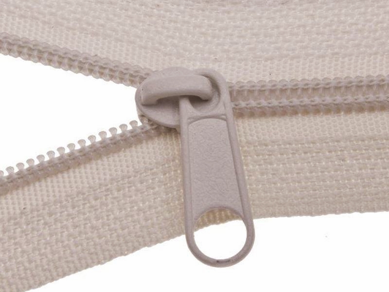 SCHIEBER FÜR  SPIRALREIßVERSCHLUSSBAND MIT  KORDEL 3 NON LOCK HELLBEIGE 500  ST.