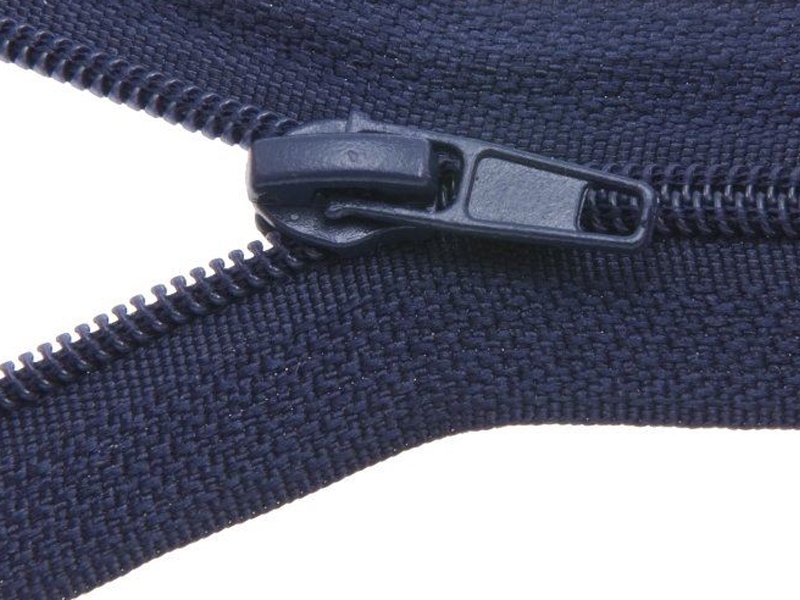 SLIDER FOR NYLON ZIPPER TAPES WITH CORD 3 AUTO LOCK NAVY BLUE 100/500 PCS