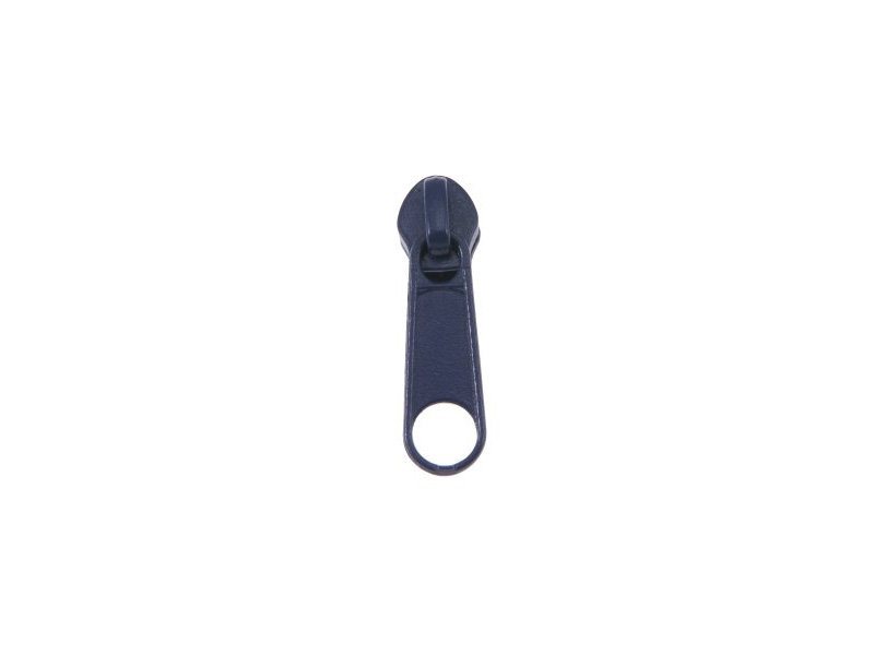 SLIDER FOR NYLON ZIPPER TAPES WITH  CORD 3 NON LOCK NAVY BLUE 500 PCS