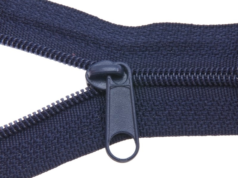 SLIDER FOR NYLON ZIPPER TAPES WITH  CORD 3 NON LOCK NAVY BLUE 500 PCS