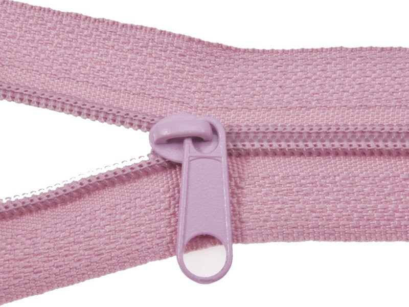 SLIDER FOR NYLON ZIPPER TAPES WITH  CORD 3 NON LOCK PINK 500 PCS
