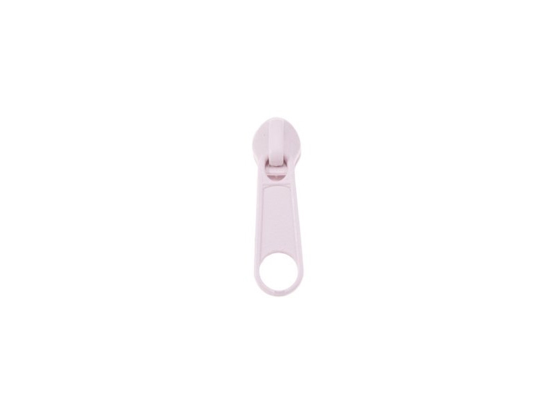 SLIDER FOR NYLON ZIPPER TAPES WITH CORD 3  NON LOCK PINK 500 PCS