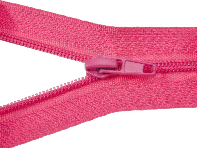 SCHIEBER FÜR SPIRALREIßVERSCHLUSSBAND MIT KORDEL 3 AUTO LOCK ROSA 516 100/500 ST.