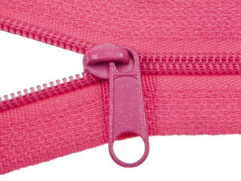 SCHIEBER FÜR  SPIRALREIßVERSCHLUSSBAND MIT KORDEL 3 NON LOCK ROSA 516 500  ST.