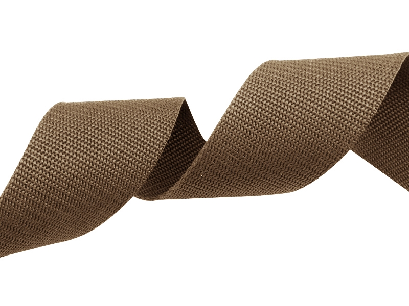 Tragband pp 20 mm /  1,3 mm dunkelbeige 894 50 lm