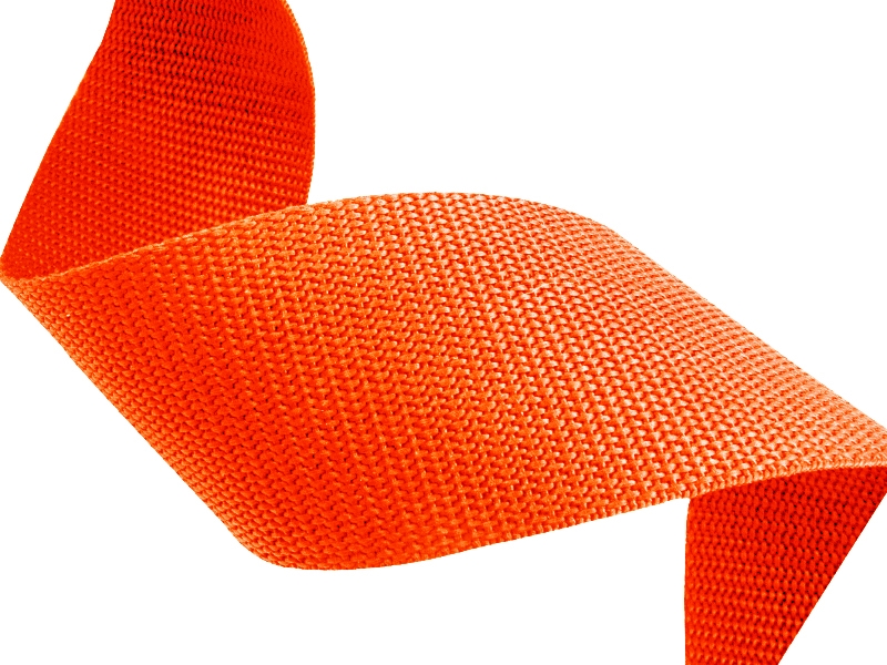 Webbing pp 25 mm / 1,3 mm orange 523 50 mb