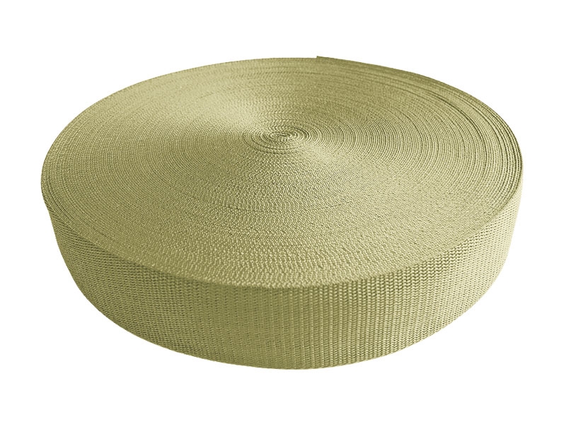 Webbing pp 20 mm / 1,3 mm olive 170 50 mb