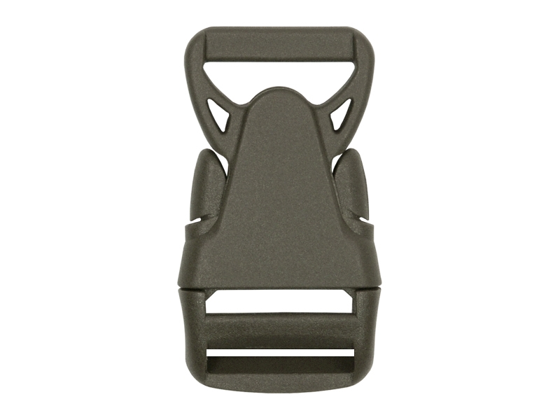 Plastic buckle 25 mm olga&nbspkhaki 100 pcs