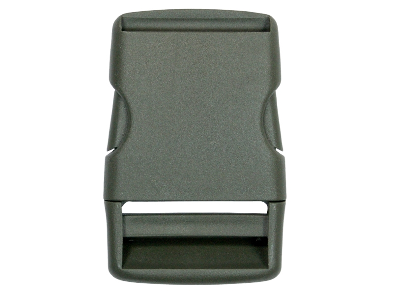 Plastic buckle 40 mm laura olive 100 pcs