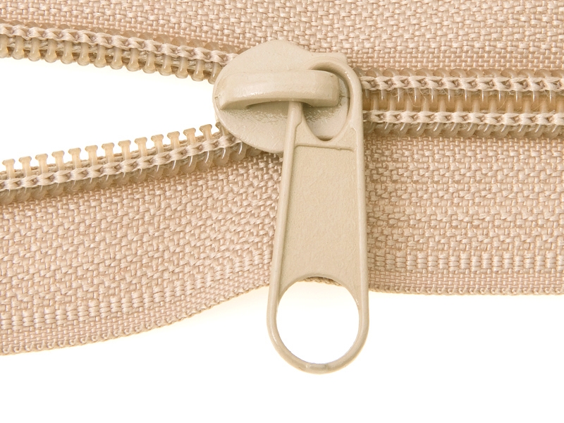 SLIDER FOR NYLON ZIPPER TAPES 5 NON LOCK YELLOW 100/500 PCS