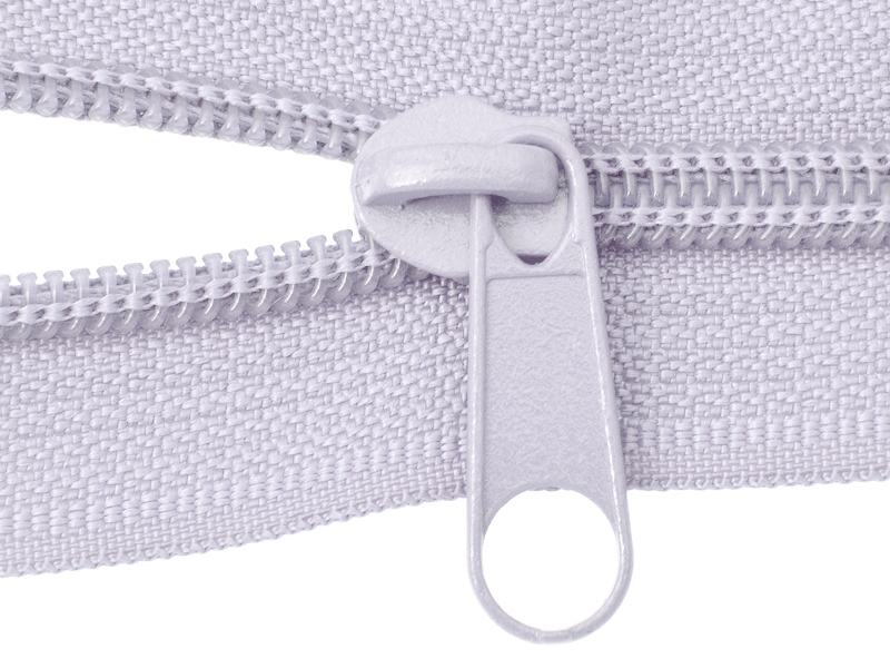 SLIDER FOR NYLON ZIPPER TAPES 5 NON LOCK GREY 119 100/500 PCS