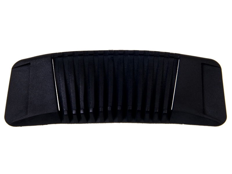 Plastic shoulder pad 40/150 mm kacper black 50 pcs
