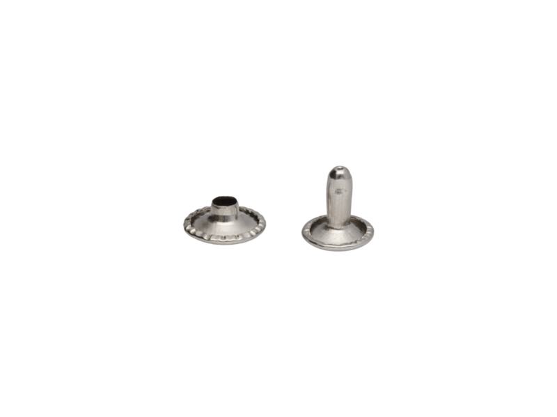 NIETE  ZWEISEITIG LUX 10/3/9 MM NICKEL