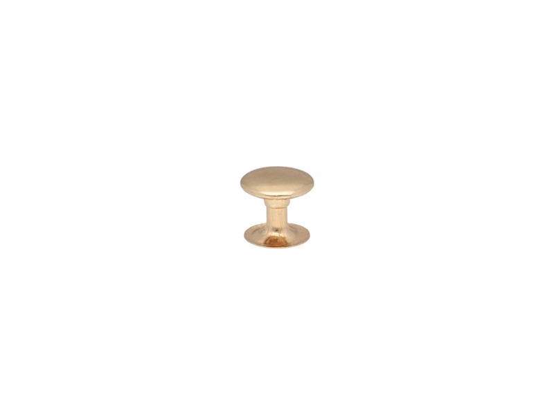 METAL   RIVET ONE-SIDED 10/3/9 MM LIGHT    GOLD 1000 PCS
