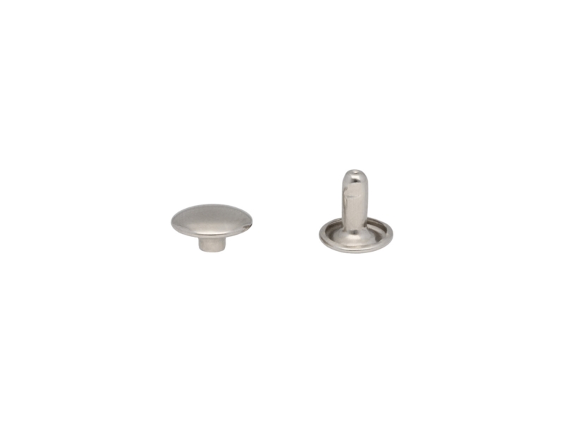 ROSTFREI  NIETE ZWEISEITIG LUX 10/3/9 MM NICKEL 500 ST.