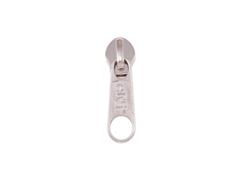 SLIDER FOR NYLON ZIPPER TAPES 5 NON LOCK NICKEL 100/500 PCS
