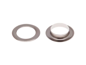 Oczko metalowe z podkładką 10/17/6 mm nikiel