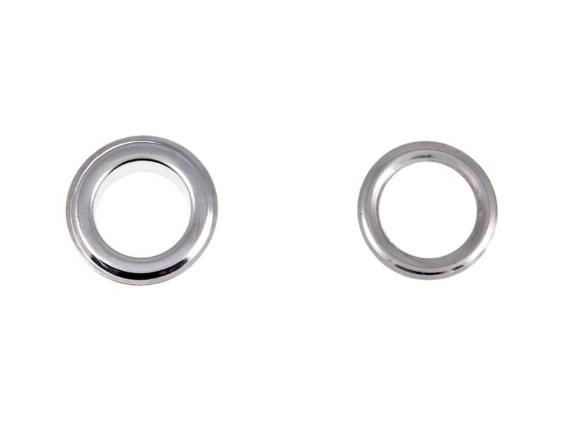 ROSTFREI  ÖSE AUS METALL MIT UNTERLEGSCHEIBE 10/16,5/5 MM nickel 500   PCS