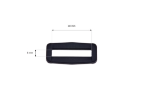 Ramka plastikowa 30 mm (a) czarna