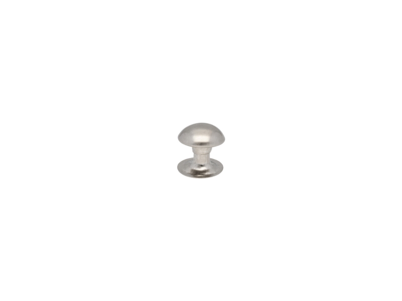 METAL RIVET BALL HEAD ONE-SIDED 8/3/8 MM NICKEL 1000 PCS