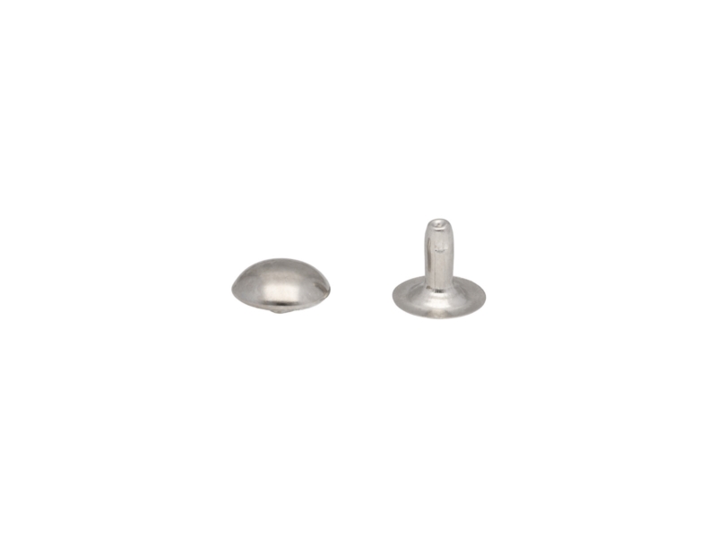 METAL  RIVET BALL HEAD ONE-SIDED 10/3/9 MM NICKEL 1000 PCS