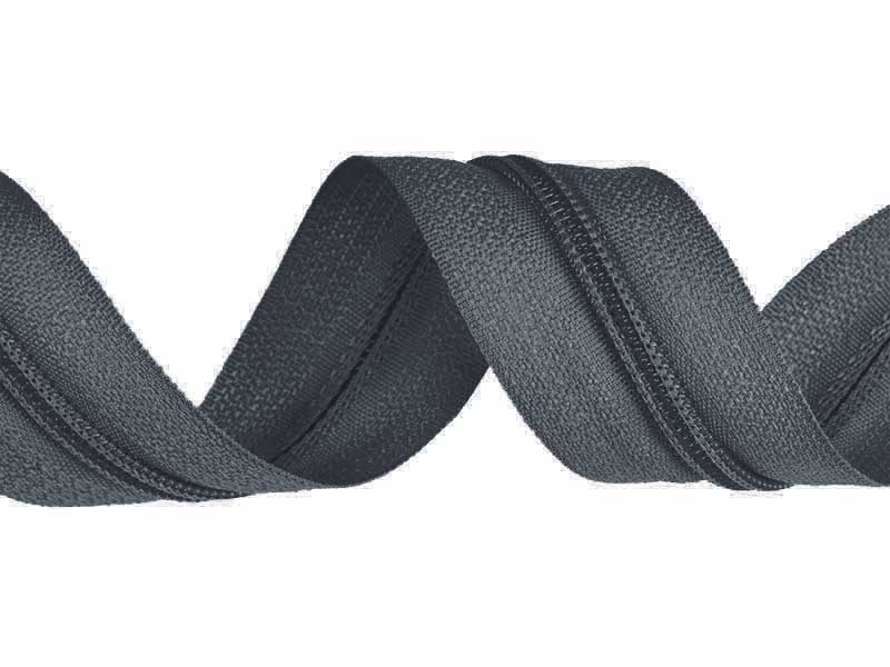 NYLON ZIPPER TAPE WITH CORD 3 (579) GREY 200 MB