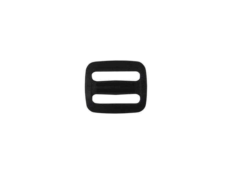 Plastic slide buckle 20/13 mm edmund black 100 pcs