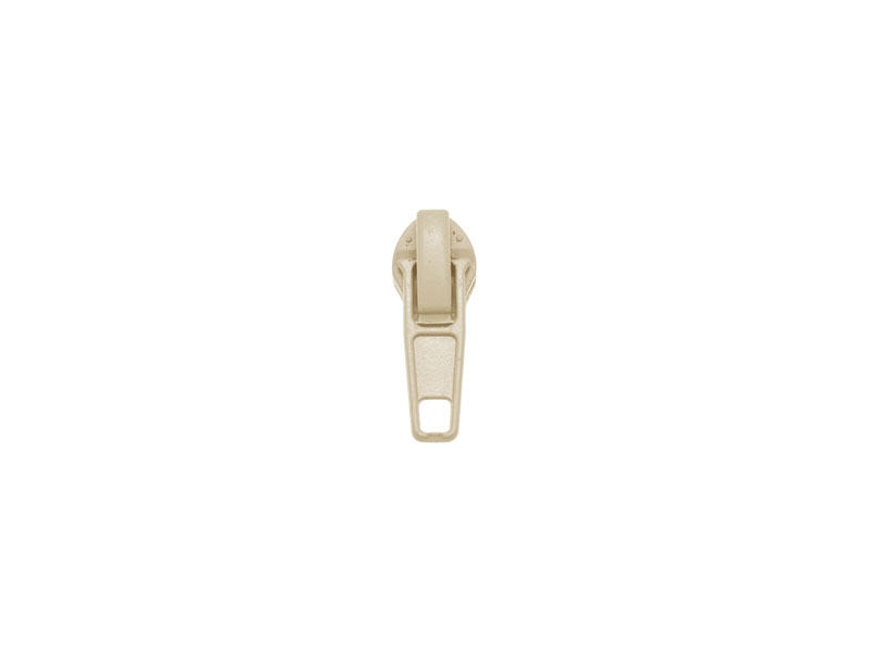 SCHIEBER FÜR SPIRALREIßVERSCHLUSSBAND MIT  KORDEL 3 AUTO LOCK BEIGE 500 ST.