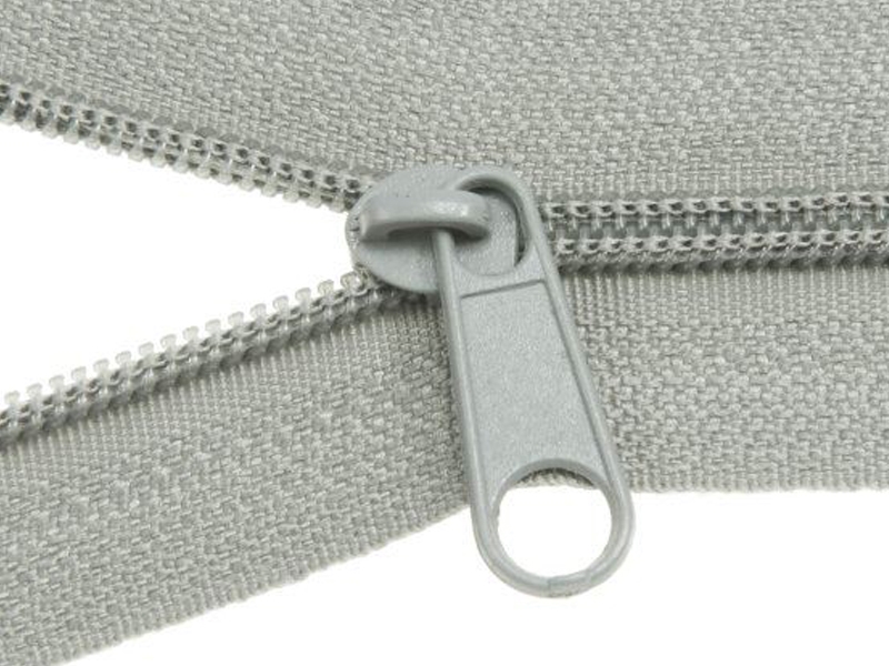 SLIDER FOR NYLON ZIPPER TAPES WITH  CORD 3  NON LOCK GREY 500 PCS