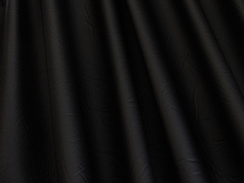 IMITATION LEATHER CANYON BLACK 110 140 CM 40 MB