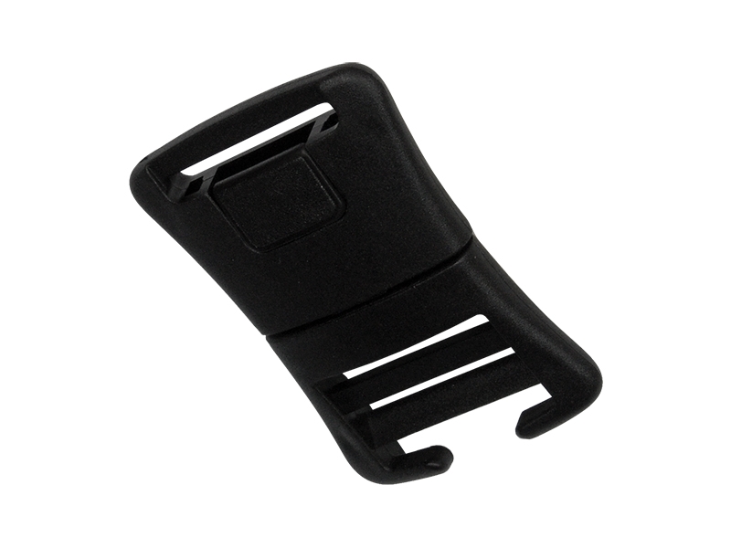Klamra plastikowa 30x64 mm Tola 3 czarna