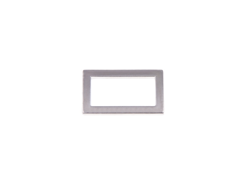 METAL FRAME 25/11/4 MM NICKEL CAST 1 PCS