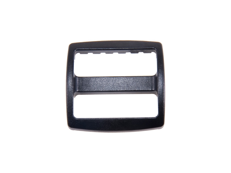 Plastic slide buckle 32/27 mm reks black 100 pcs