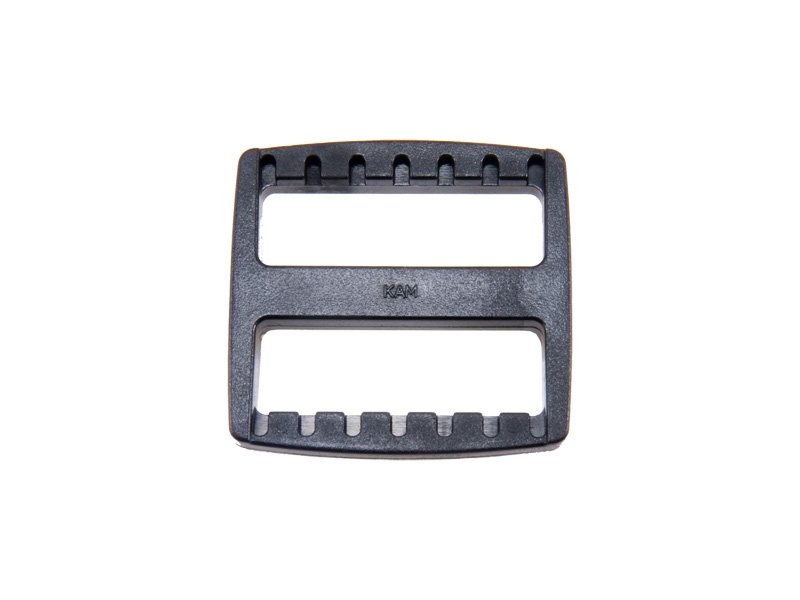 Plastic slide buckle 32/27 mm reks black 100 pcs
