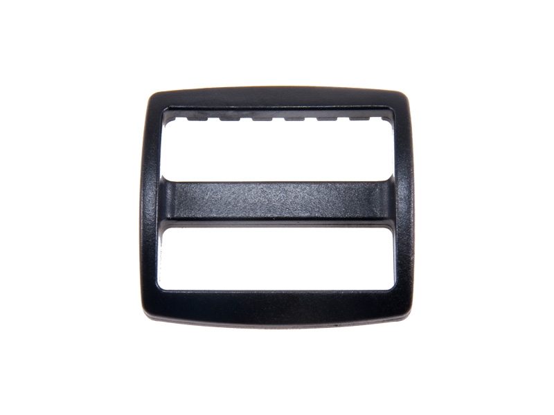 Plastic slide buckle 38/31 mm reks black 100 pcs
