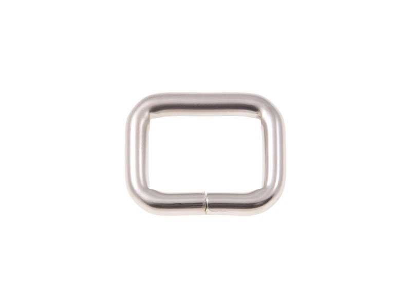 EXTRA MATT METAL FRAME 27/20/6 MM MATT NICKEL WIRE 1 PCS